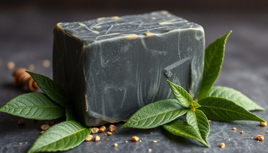 Natural Layering Method: African Black Soap + Hair Growth Oils for Gentle Exfoliation, Acne Control, Hyperpigmentation Fading and Scar Repair